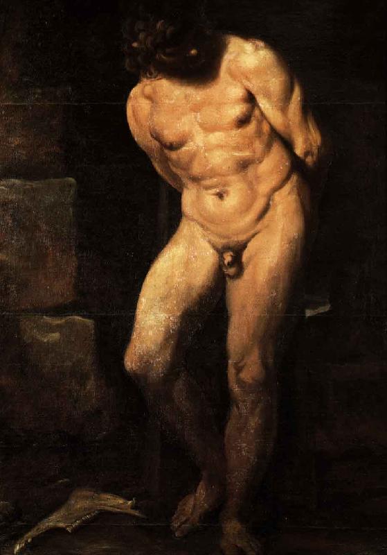 Annibale Carracci Samson imprisoned oil painting image